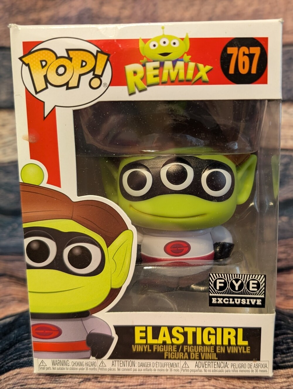 Pop Toy Story Alien Remix Elastigirl Alien Vinyl Figure